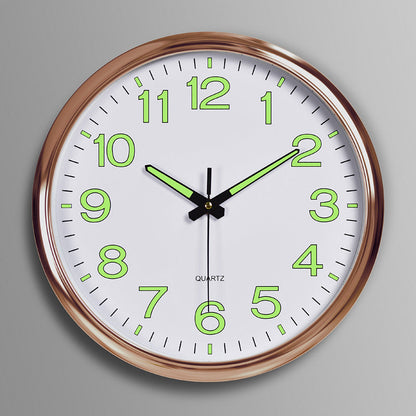 Avelena | Stille Klassenraum Uhr 30 Cm Geräuschlos & Beleuchtet Zeit