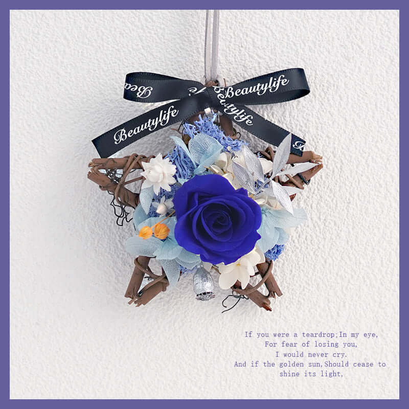Avelena | Farbige Konservierte Blumen Diy Kits Für Kreative Auto Dekorationen
