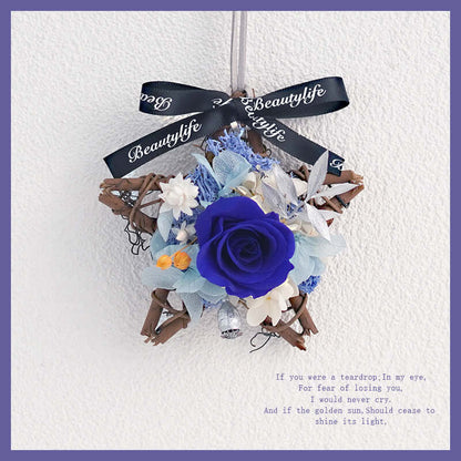 Avelena | Farbige Konservierte Blumen Diy Kits Für Kreative Auto Dekorationen