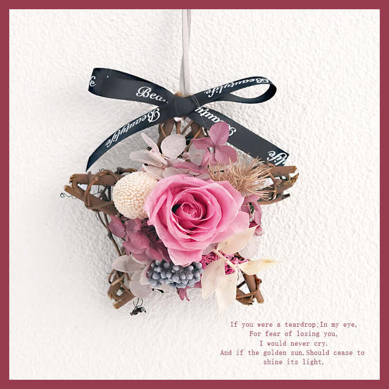 Avelena | Farbige Konservierte Blumen Diy Kits Für Kreative Auto Dekorationen