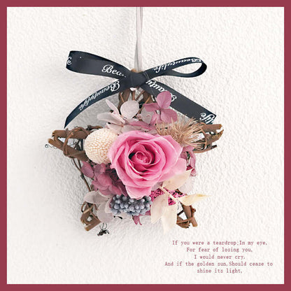 Avelena | Farbige Konservierte Blumen Diy Kits Für Kreative Auto Dekorationen