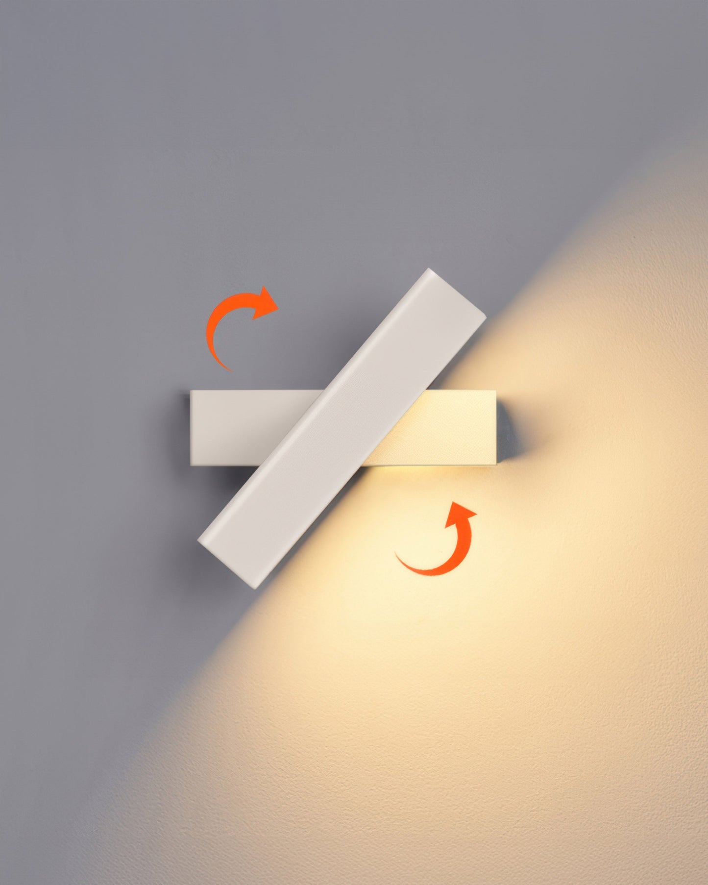 Avelena | Drehbare Wandlampe mit nordischer Holzmaserung