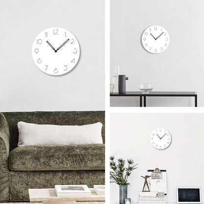 Avelena | Atmosphärische LED-Licht stille Wanddekor Uhr