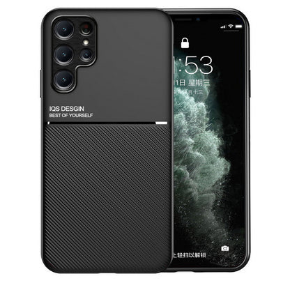 Avelena | Einfarbiges Twill Anti-Fall-Hülle für Samsung