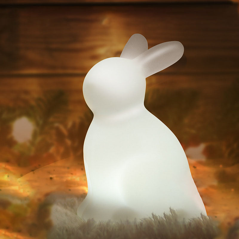 Avelena | Zeitgenössische kreative Rabbit PE LED Tischlampe für das Schlafzimmer