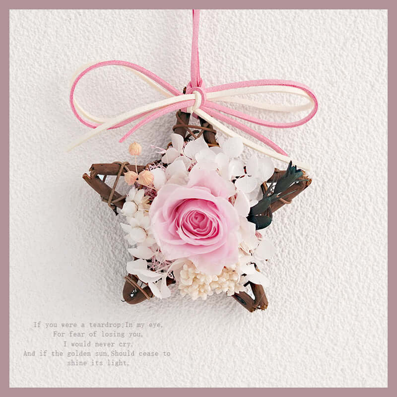 Avelena | Farbige Konservierte Blumen Diy Kits Für Kreative Auto Dekorationen