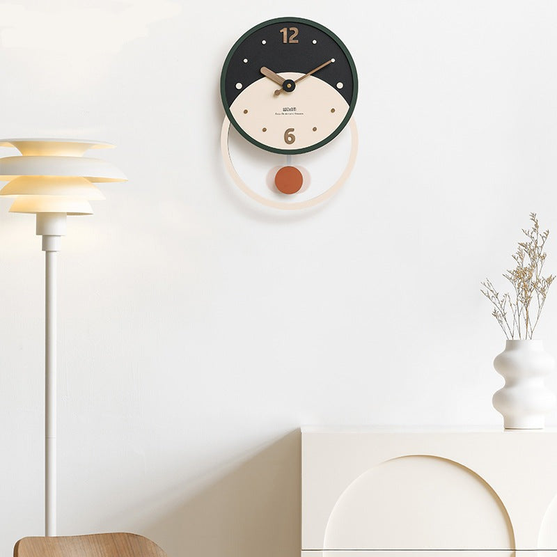 Avelena | Nordic Minimalist Wanddekoration Uhr für das Wohnzimmer