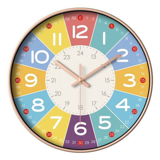 Avelena | SilentKids – Lautlose Wanduhr Fürs Kinderzimmer