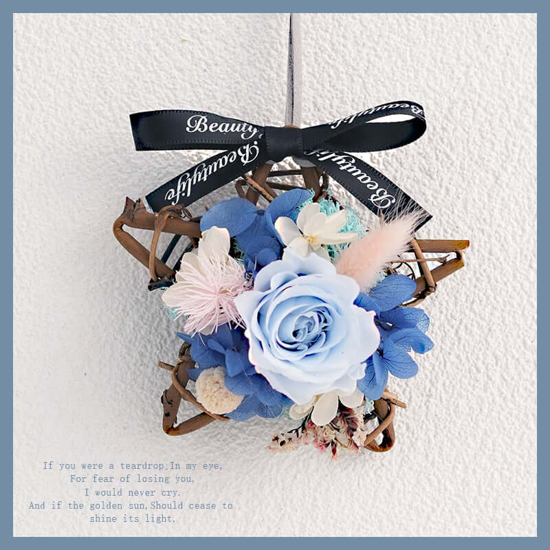 Avelena | Farbige Konservierte Blumen Diy Kits Für Kreative Auto Dekorationen