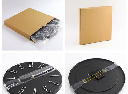 Avelena | Einfache Minimalistische Wanddekoration Uhr