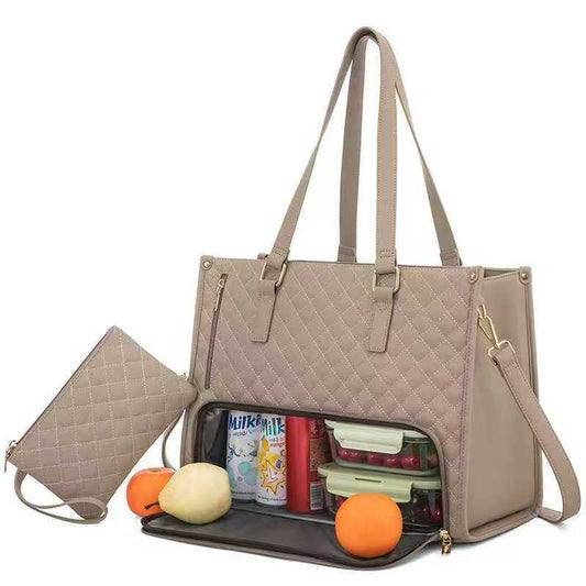 Avelena | All in One Frauen Handtasche mit Integriertem Kühlfach
