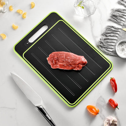 Avelena | 4in1 Abtau Und Schneide Brett Für Lebensmittel