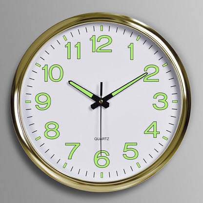 Avelena | Stille Klassenraum Uhr 30 Cm Geräuschlos & Beleuchtet Zeit