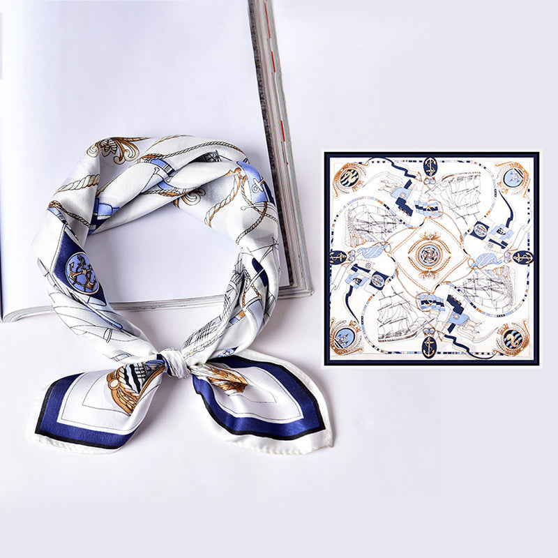 Avelena | Premium Sky Mirror Painting Quadrat Schal
