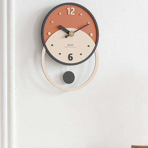 Avelena | Nordic Minimalist Wanddekoration Uhr für das Wohnzimmer