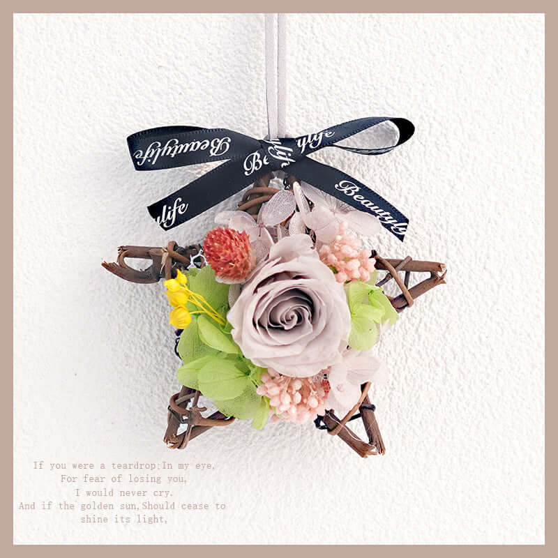 Avelena | Farbige Konservierte Blumen Diy Kits Für Kreative Auto Dekorationen