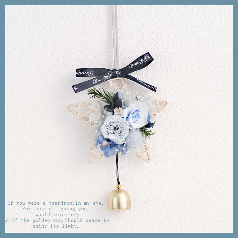 Avelena | Farbige Bewahrte Blumen Diy Set für Kreative Auto-Dekorationen