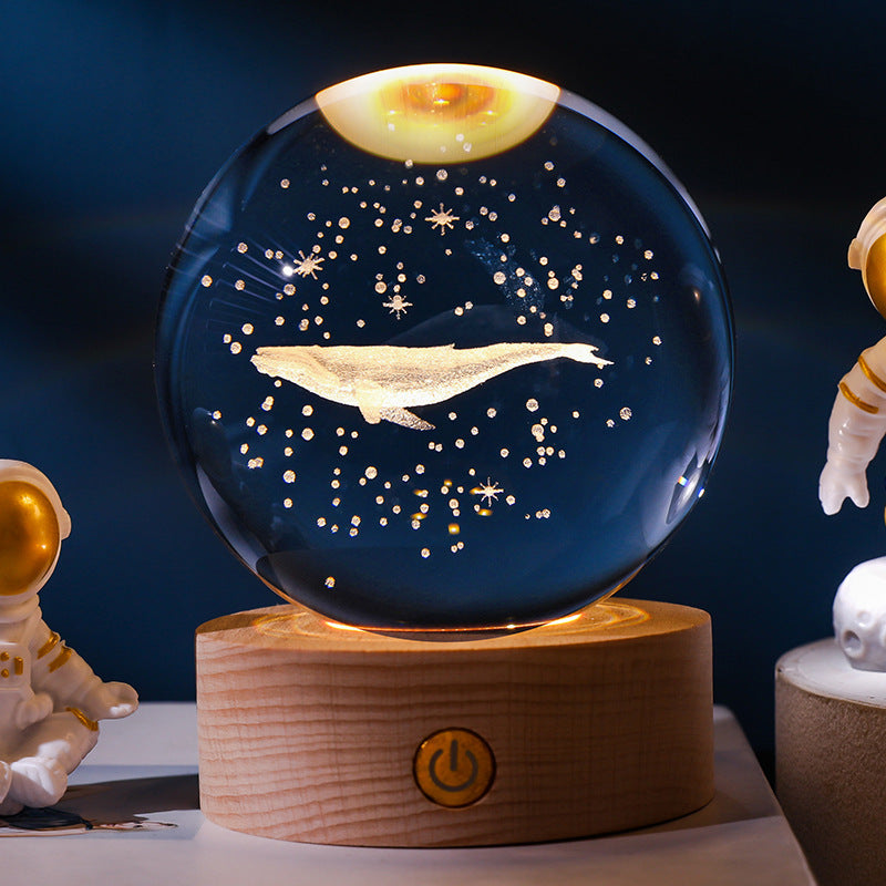 Avelena | Leuchtende Mondkristallkugel