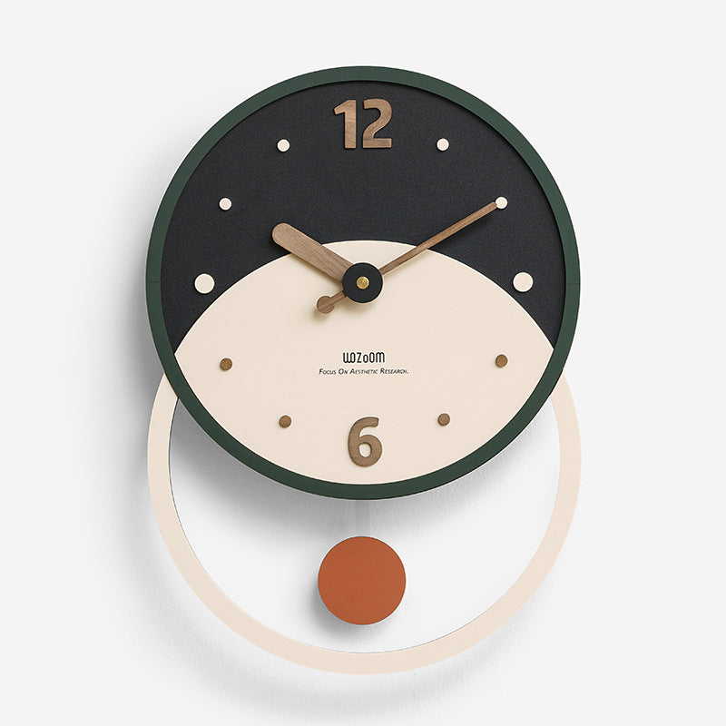 Avelena | Nordic Minimalist Wanddekoration Uhr für das Wohnzimmer