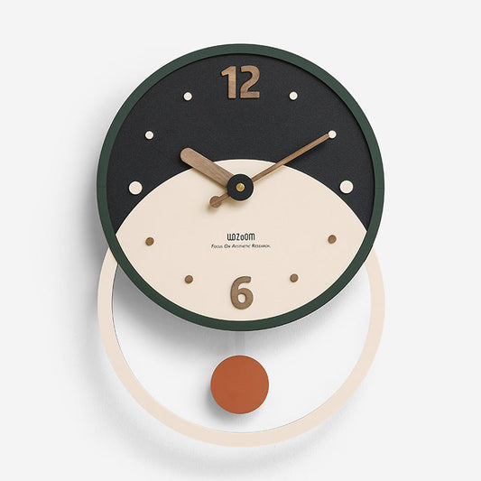 Avelena | Nordic Minimalist Wanddekoration Uhr für das Wohnzimmer