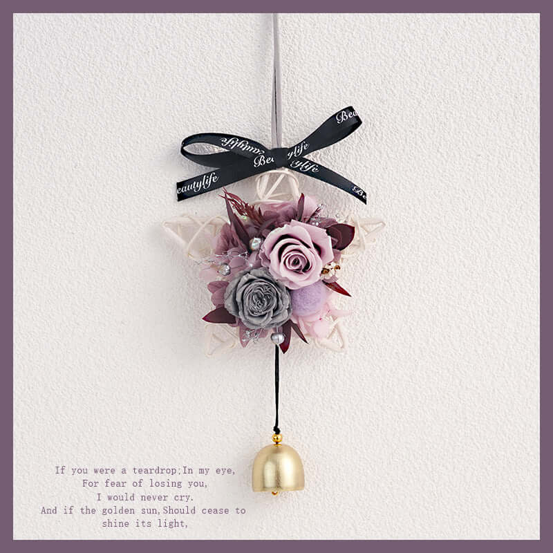 Avelena | Farbige Konservierte Blumen Diy Kits Für Kreative Auto Dekorationen