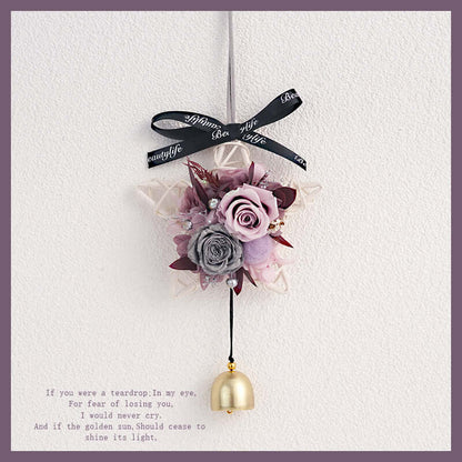 Avelena | Farbige Konservierte Blumen Diy Kits Für Kreative Auto Dekorationen