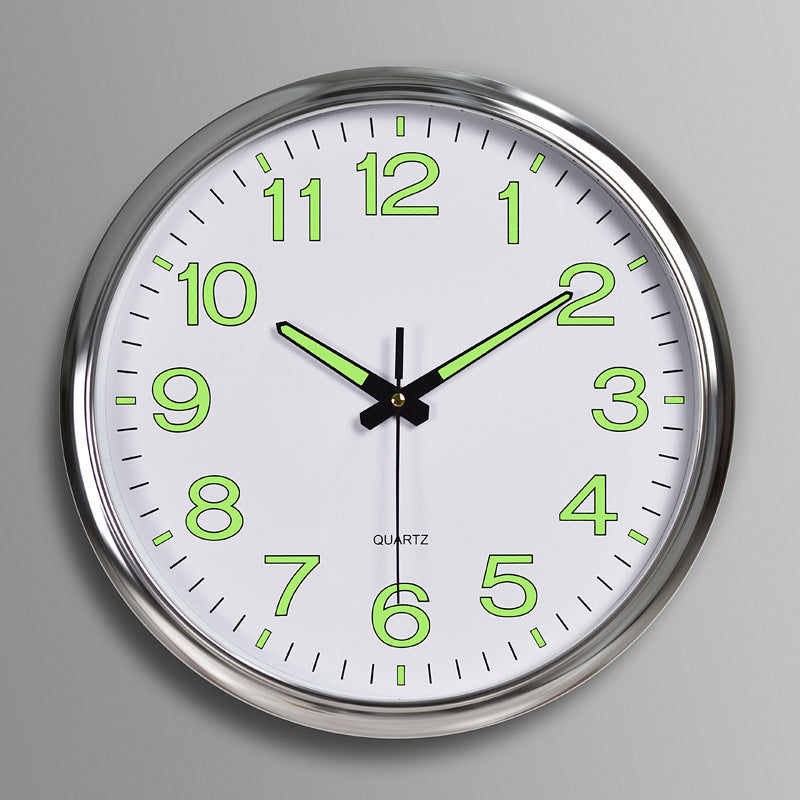 Avelena | Beleuchtete Ruhige Wand Uhr 30 Cm