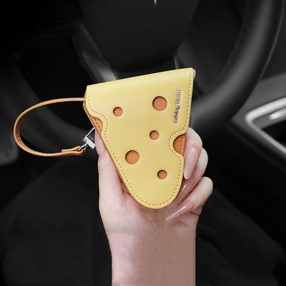 Avelena | Süße Käse Schlüsselanhänger Tasche