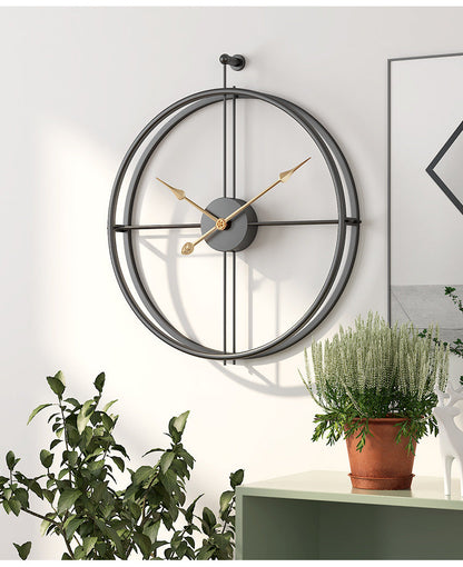 Avelena | Nordic Minimalist Große Stille Wand Uhr 20 Zoll
