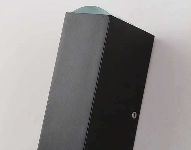 Avelena | Moderne wasserdichte LED-Außenwandleuchte – rechteckige Aluminiumleuchte