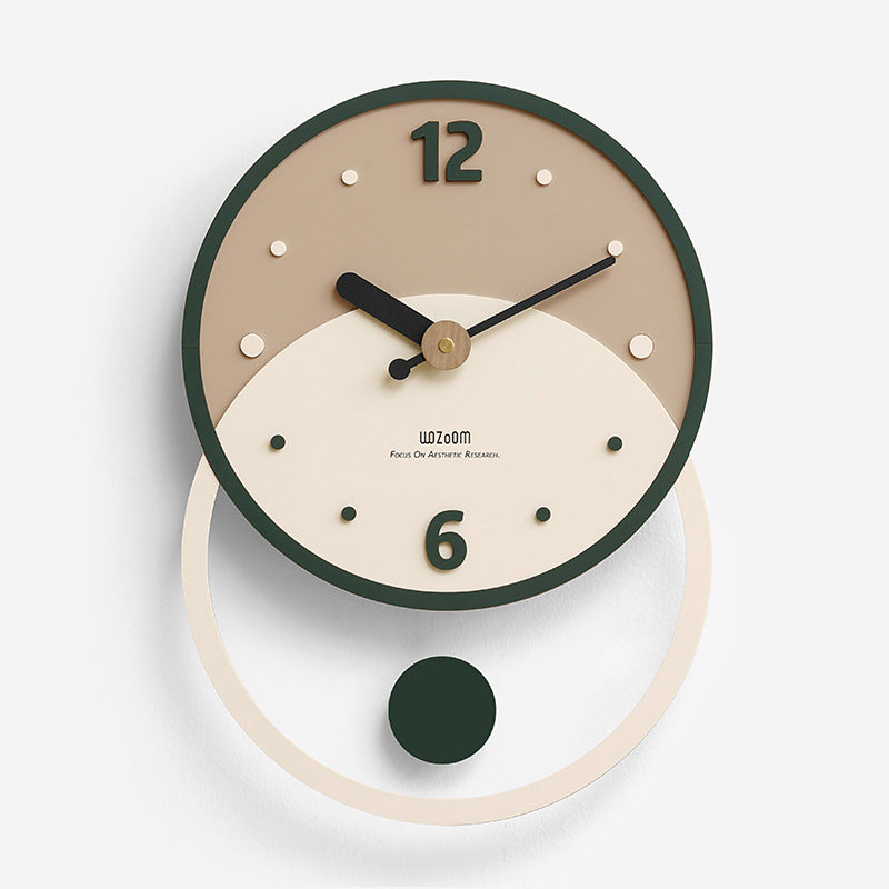 Avelena | Nordic Minimalist Wanddekoration Uhr für das Wohnzimmer