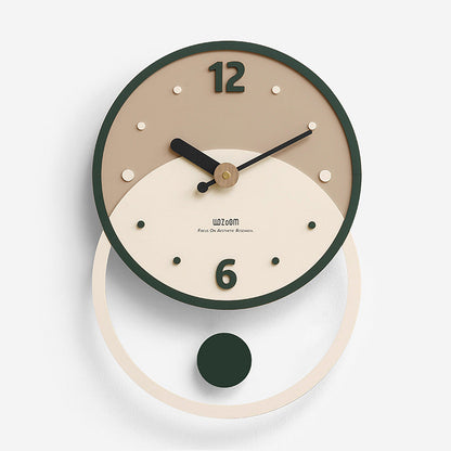 Avelena | Nordic Minimalist Wanddekoration Uhr für das Wohnzimmer