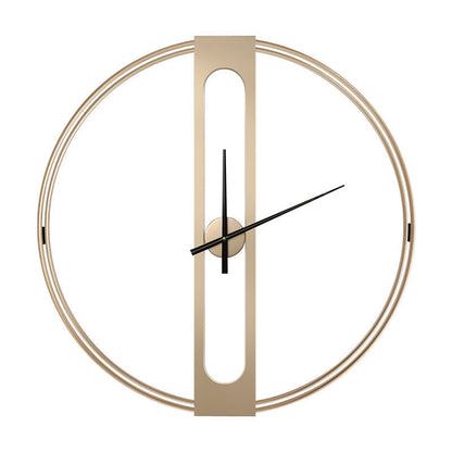 Avelena | Nordic Große Stille Wanduhr für Wohnraum 20 Zoll