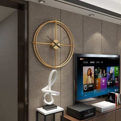 Avelena | Nordic Minimalist Große Stille Wand Uhr 20 Zoll