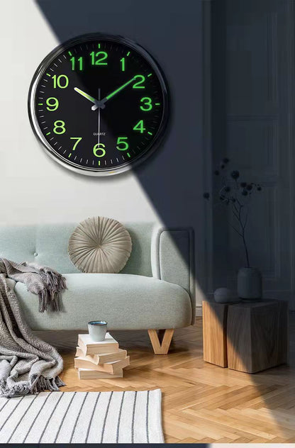 Avelena | Stille Klassenraum Uhr 30 Cm Geräuschlos & Beleuchtet Zeit