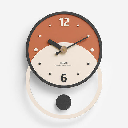 Avelena | Nordic Minimalist Wanddekoration Uhr für das Wohnzimmer