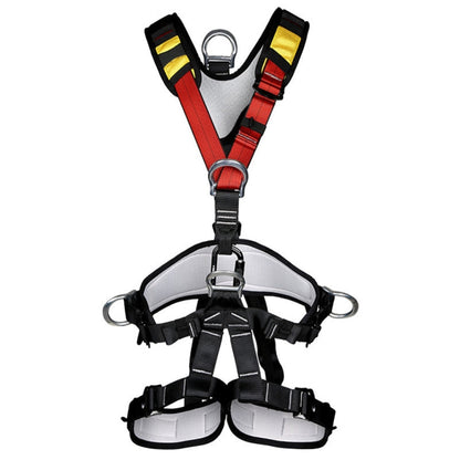 Avelena | XINDA XDA9516 Outdoor Klettern Polyester Hochfestes Draht Verstellbarer Abstieg Ganzkörper Sicherheitsgurt