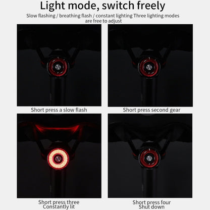 Avelena | Antusi Q5 Fahrrad Rücklicht Automatische Bremsinduktions Rücklichter