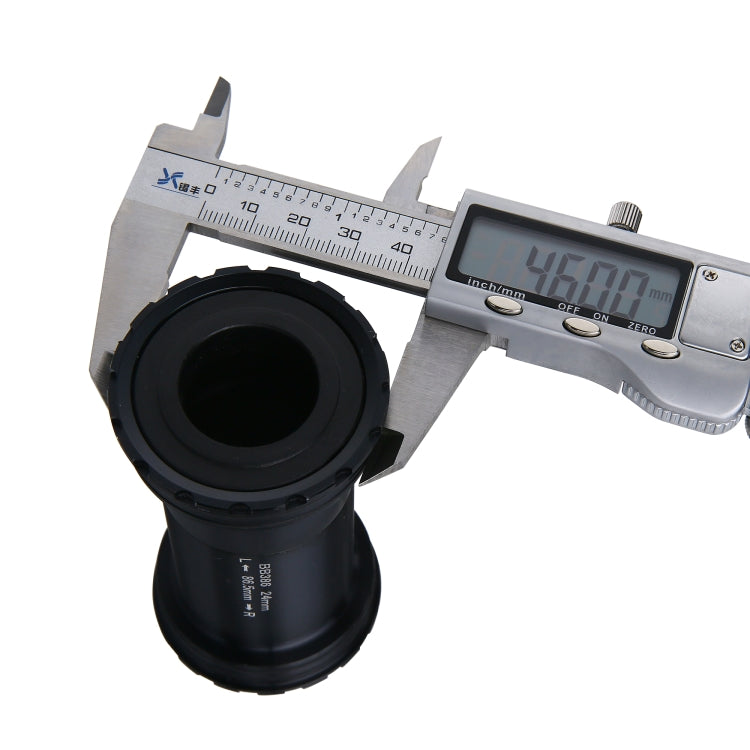 Avelena | BB386 Press Fit Stil EVO Tretlager passt 86,5 mm für SHIMANO / SRAM / FSA Mountainbike (Schwarz)