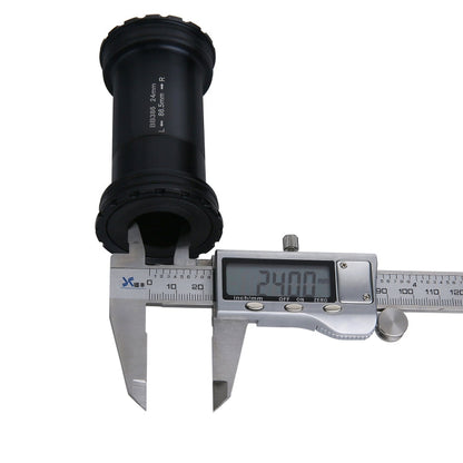 Avelena | BB386 Press Fit Stil EVO Tretlager passt 86,5 mm für SHIMANO / SRAM / FSA Mountainbike (Schwarz)