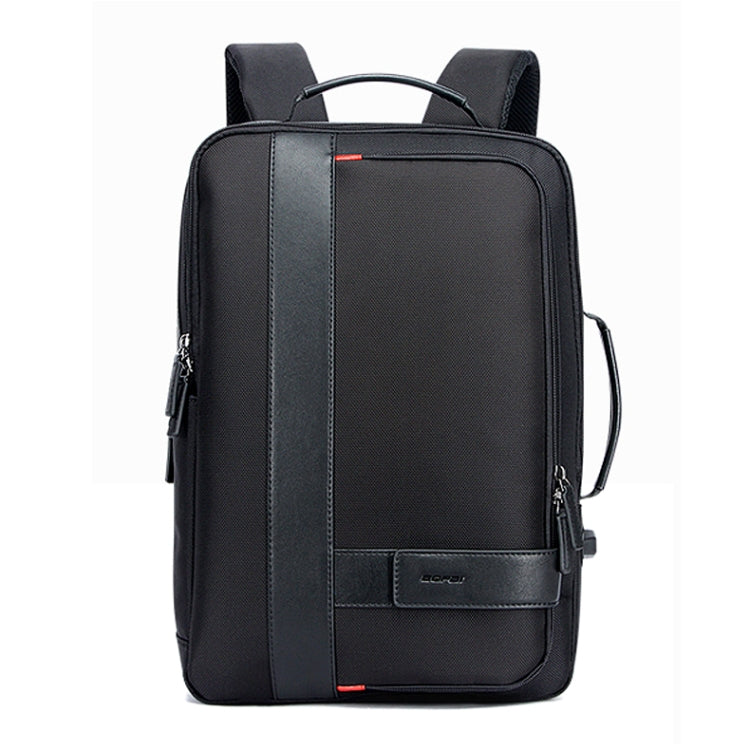 Avelena | Bopai 751-006561 Große Kapazität Business Casual Atmungsaktive Laptop-Rucksack mit externem USB-Anschluss, Größe: 29 x 16 x 44 cm (Schwarz)