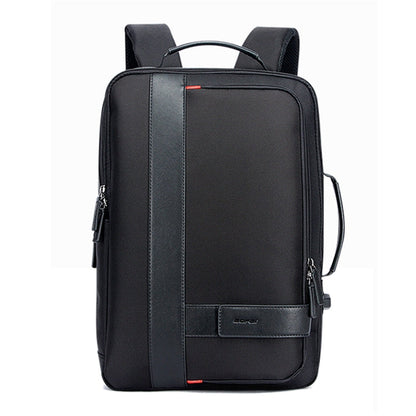 Avelena | Bopai 751-006561 Große Kapazität Business Casual Atmungsaktive Laptop-Rucksack mit externem USB-Anschluss, Größe: 29 x 16 x 44 cm (Schwarz)