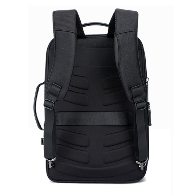 Avelena | Bopai 751-006561 Große Kapazität Business Casual Atmungsaktive Laptop-Rucksack mit externem USB-Anschluss, Größe: 29 x 16 x 44 cm (Schwarz)