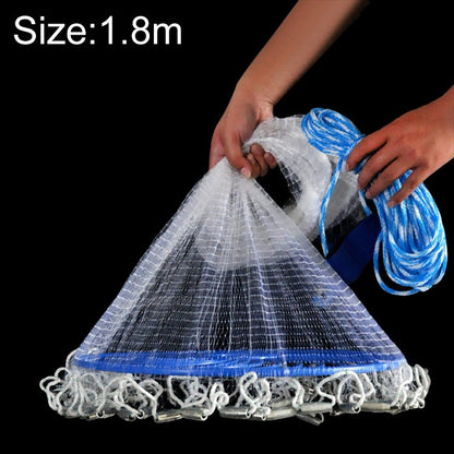 Avelena | 360 Fliegende Scheibe Monofilament Angelnetz, Höhe: 1,8 m