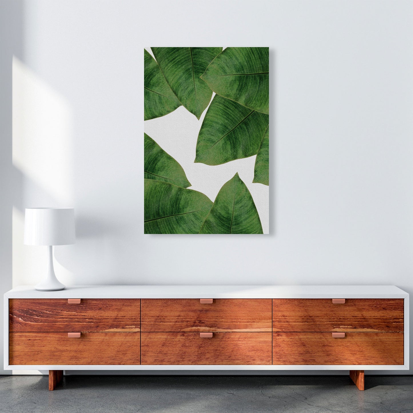 Avelena | Banana Leaf II Print von Orara Studio, gerahmter botanischer und Naturkunstdruck