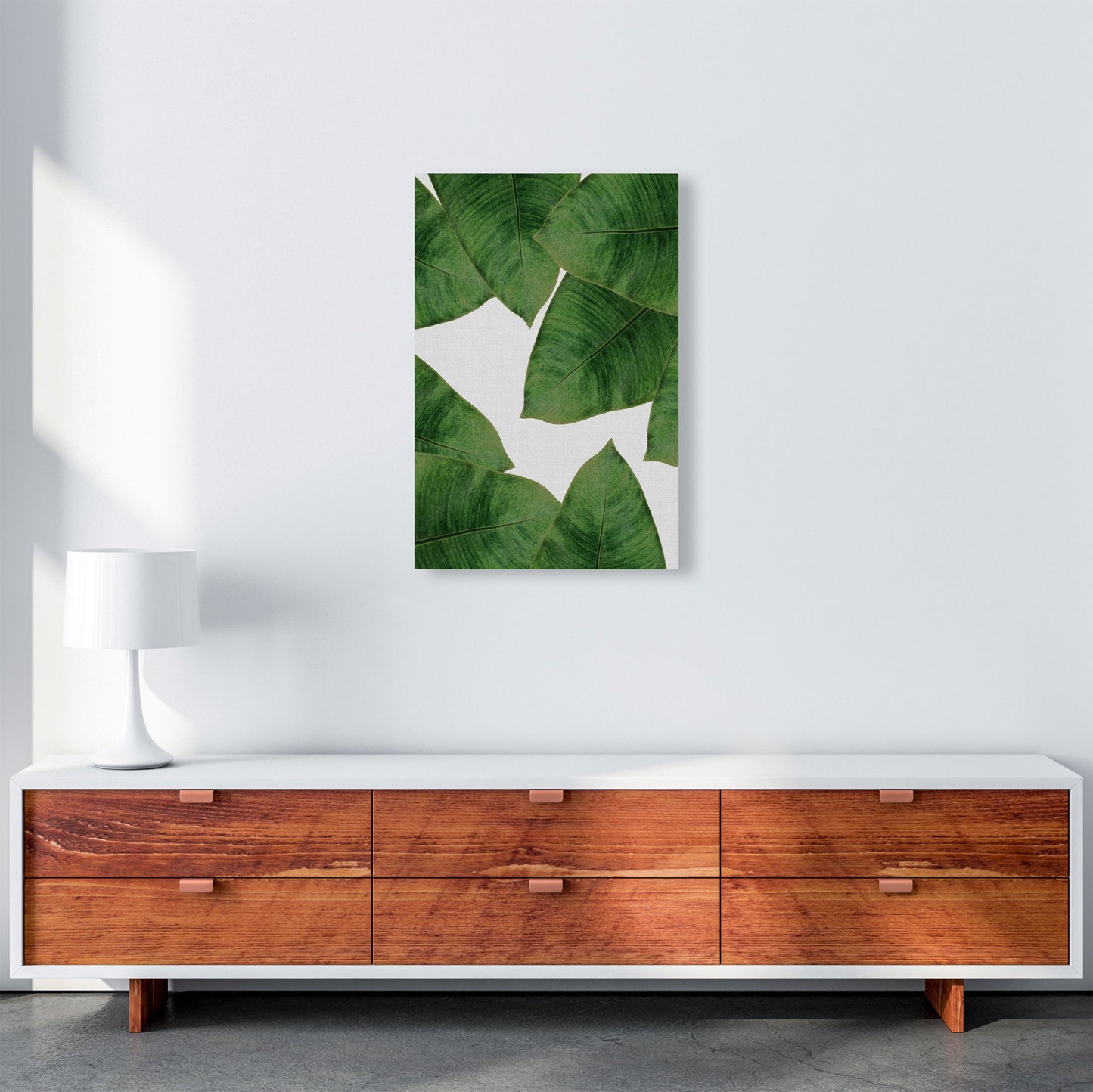 Avelena | Banana Leaf II Print von Orara Studio, gerahmter botanischer und Naturkunstdruck