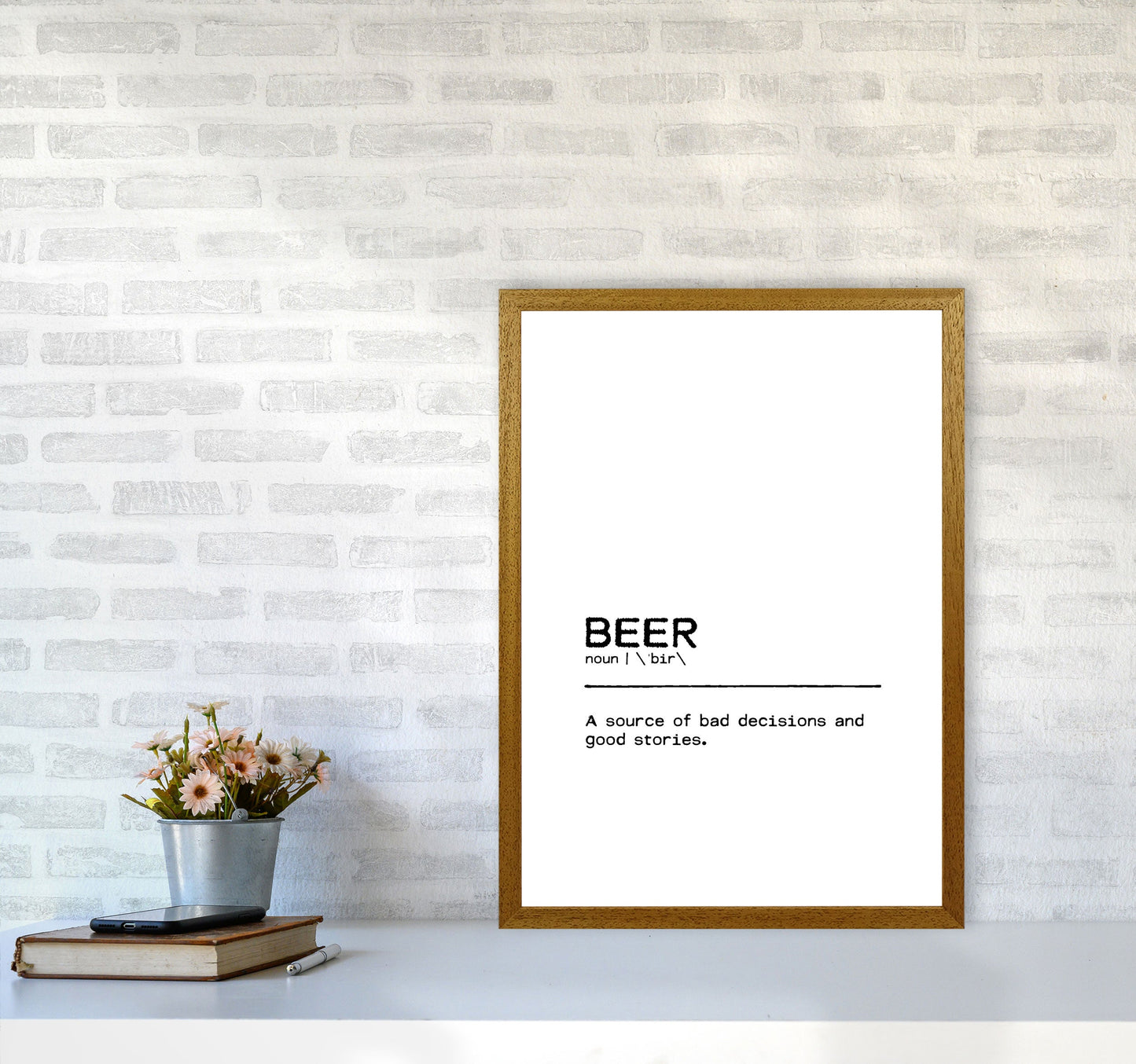 Avelena | Biergeschichten Definition Zitat Druck Von Orara Studio