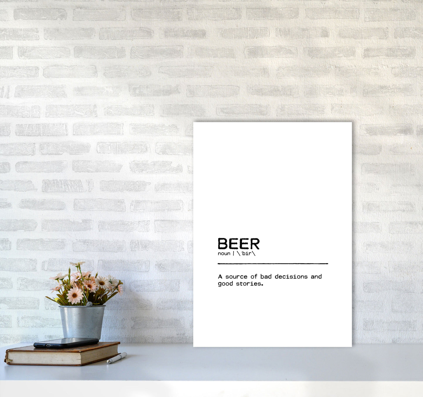 Avelena | Biergeschichten Definition Zitat Druck Von Orara Studio
