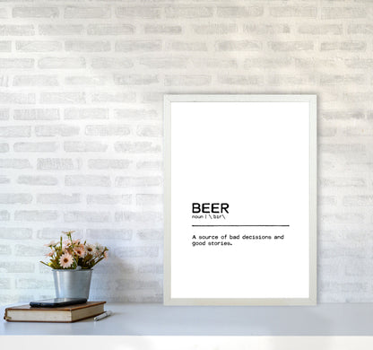 Avelena | Biergeschichten Definition Zitat Druck Von Orara Studio