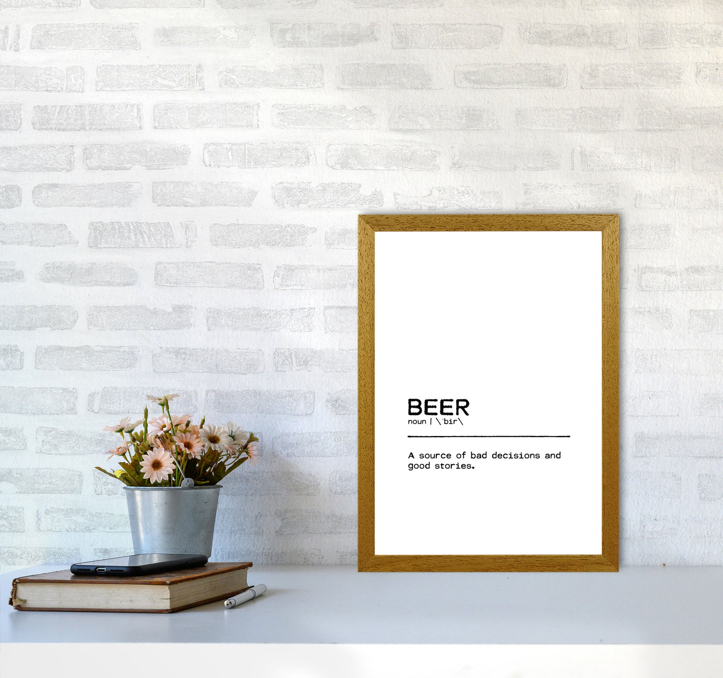 Avelena | Biergeschichten Definition Zitat Druck Von Orara Studio